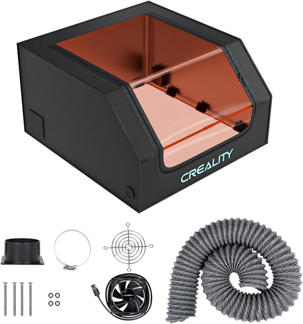 Crealityレーザー彫刻機エンクロージャ2.0通気口、耐火性と防塵レーザーA Amazon.co.jp: Crealityレーザー彫刻機エンクロージャ2.0通気口、耐火