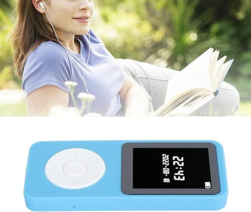 Miniatura 6 de Reproductor de MP3, pantalla LCD de 1.77 pulgadas Bluetooth 5.0 reproductor de música para niños, altavoz integrado, reproductor de música portátil