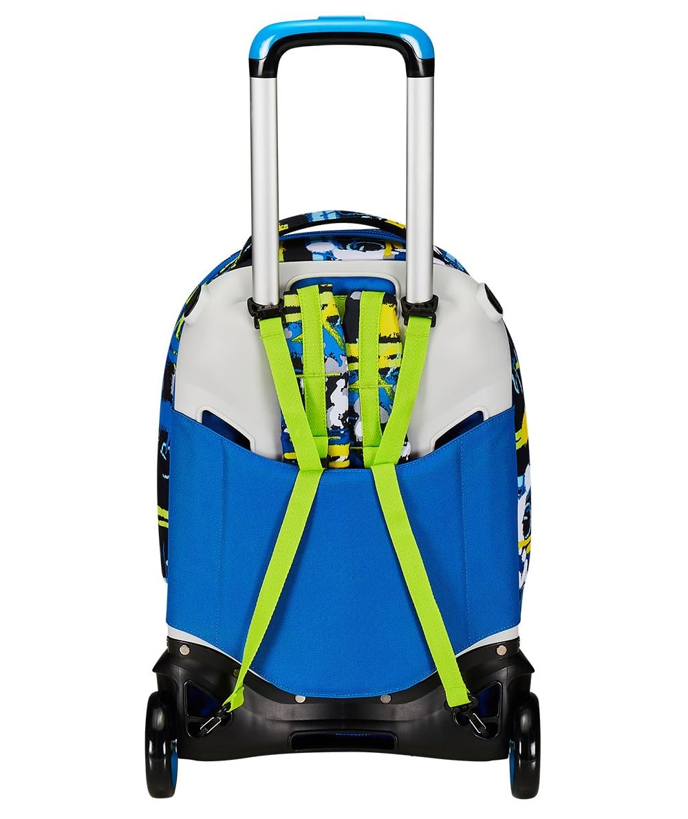 SJ GANG STYLE JAM GANG Trolley New Tech Cuccioli SJ, Blu, Cross-over System, Bambini e ragazzi, Scuola elementare e media, Tempo libero e viaggi