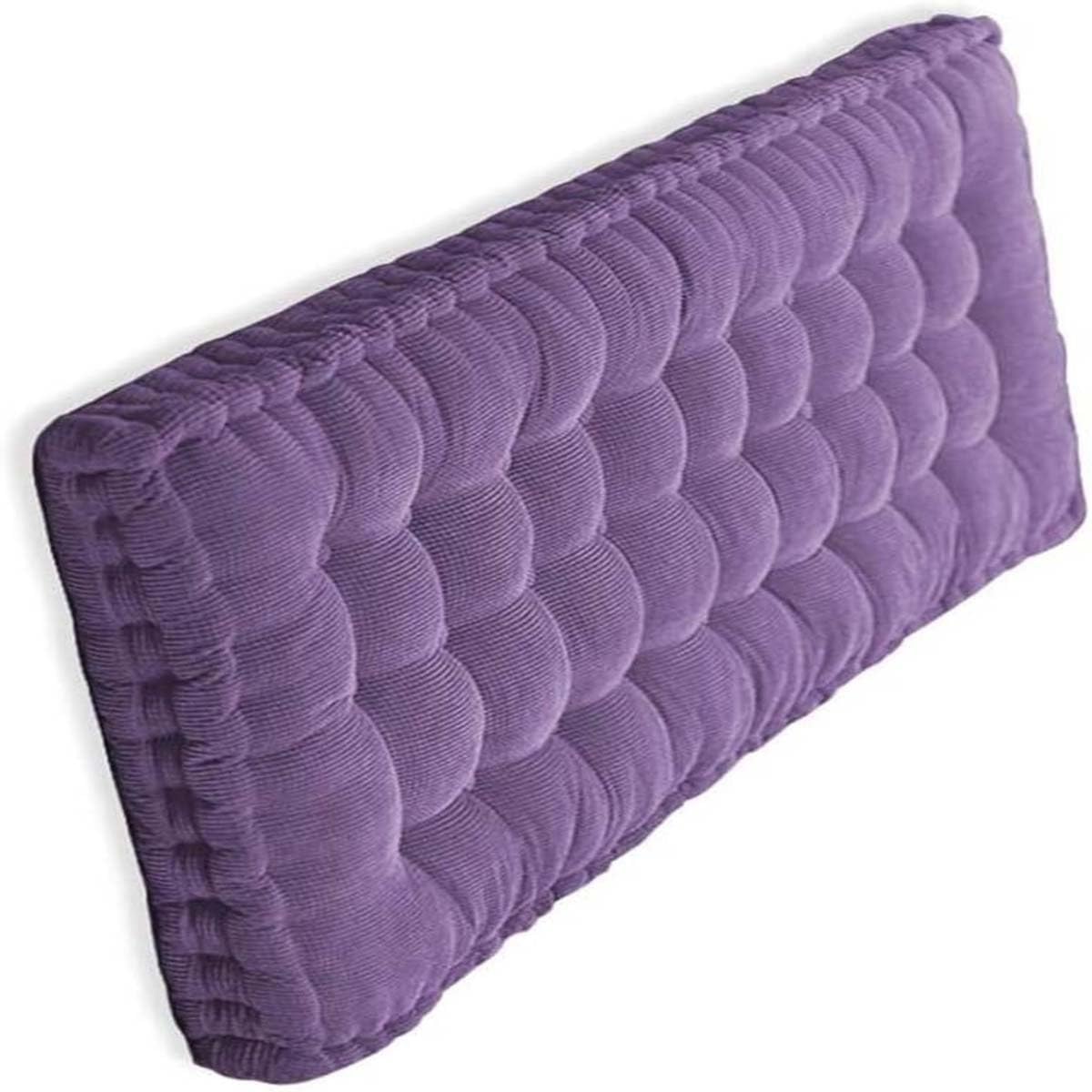 MSNCS Bench Cushion, Bench Seat Cushion for Outdoor Indoor Furniture, Indoor Window Cushion, 48/36/60/40 Inch,Soft And Comfortable,for Piano Benc,Patio,Garden,Bench Cushion(B,120x60cm/48x24in)