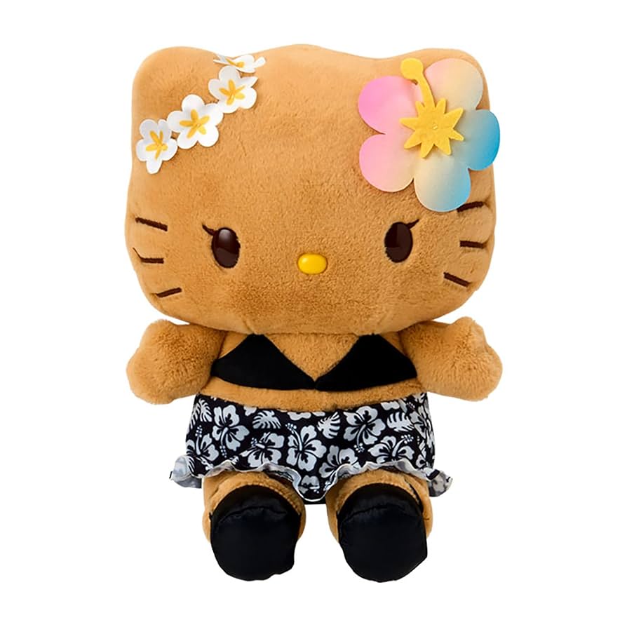 サンリオ キティちゃん トコナツバケーション ブラック 日焼け Amazon.co.jp: サンリオ(SANRIO) ぬいぐるみ(トコナツ