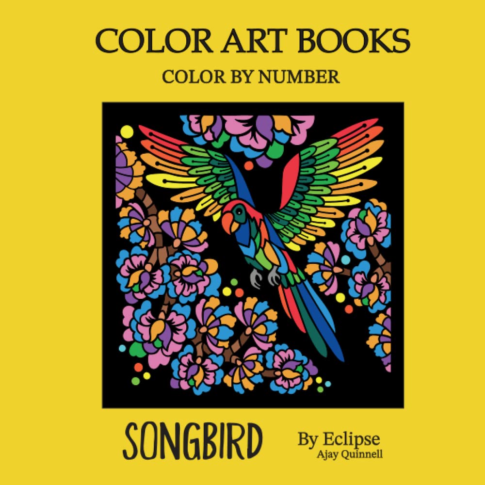 Songbird - Color By Number Book : Superior paper edition