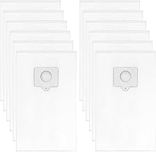 12 Pack Canister Vacuum Cleaner Dust Replacement Bags Fit for Kenmore Type Q/C 5055,50557,50558,200 400 600 700 800 series Bag