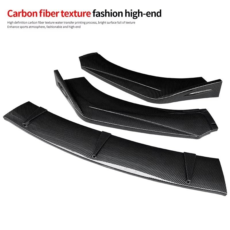 Alerón delantero negro mate para Sylphy y Sentra 2016-2022 que protege tu parachoques 5
