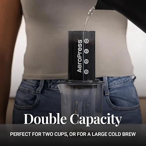 Miniatura 3 de AeroPress Jarra para cafetera, capacidad de 20 oz (20.3 fl oz), jarra de café irrompible, ideal para prensas originales, transparentes y XL, diseño