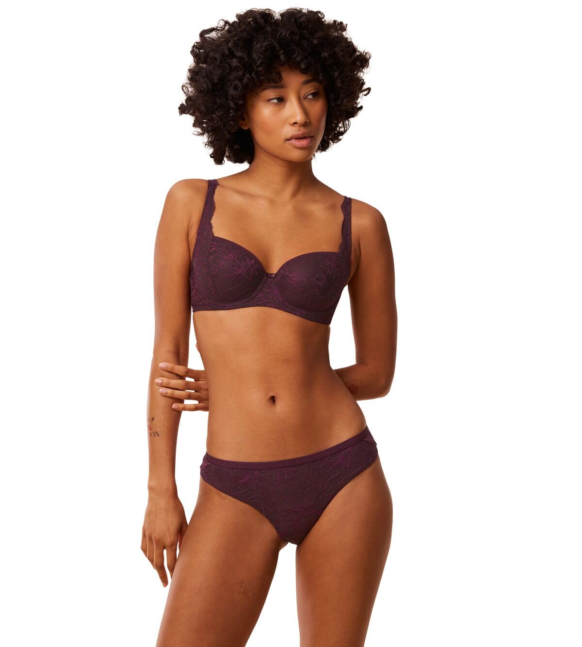 Triumph Amourette T WHP02 Charm Deep Burgundy, Deep Burgundy, 34B