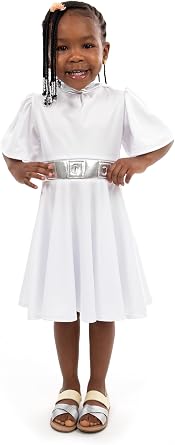 Little Adventures Galactic Princess Twirl Dress Up Costume - Machine Washable Child Pretend Play Party Dress