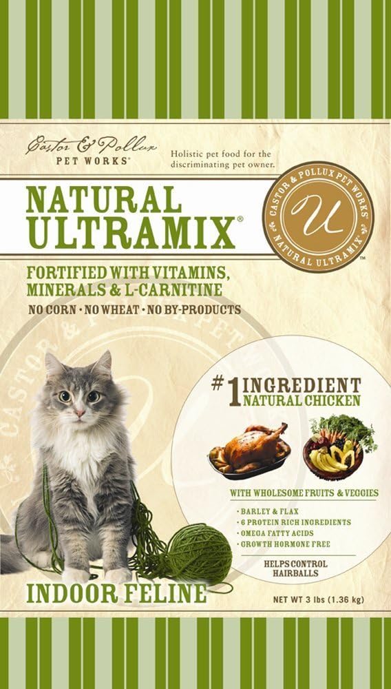 Castor & Pollux Ultramix Indoor Feline Fomula, Dry Cat