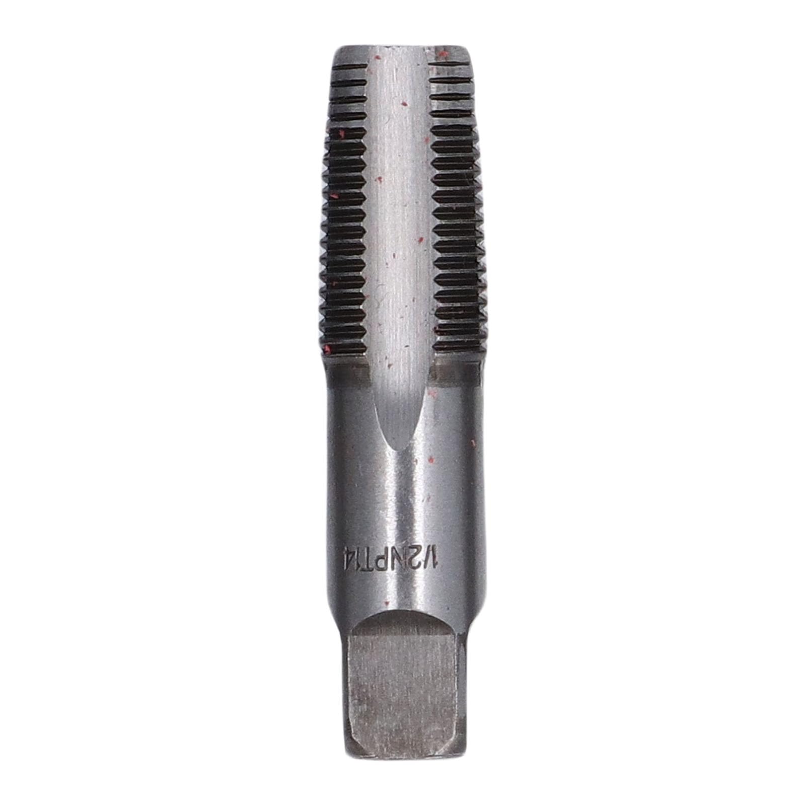 5-częściowy zestaw gwintowników NPT, 1/8", 1/4", 3/8", 1/2", 3/4", gwintowniki prawe ze stali węglowej, z prostym rowkiem, do gwintowania rur i ponownego gwintowania