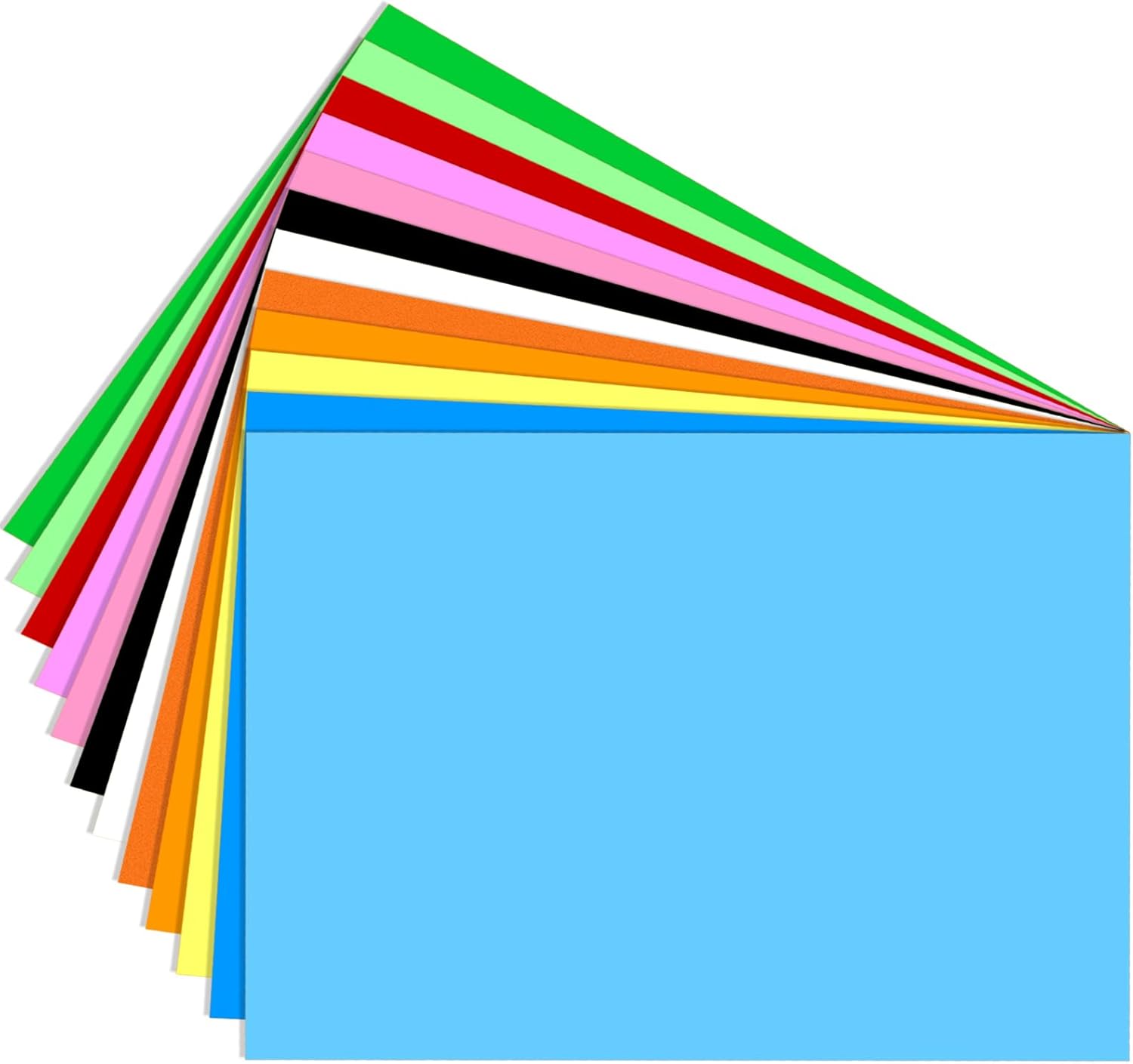Colored Cardstock 60 Sheets 12 Multicolor A4 Cardstock