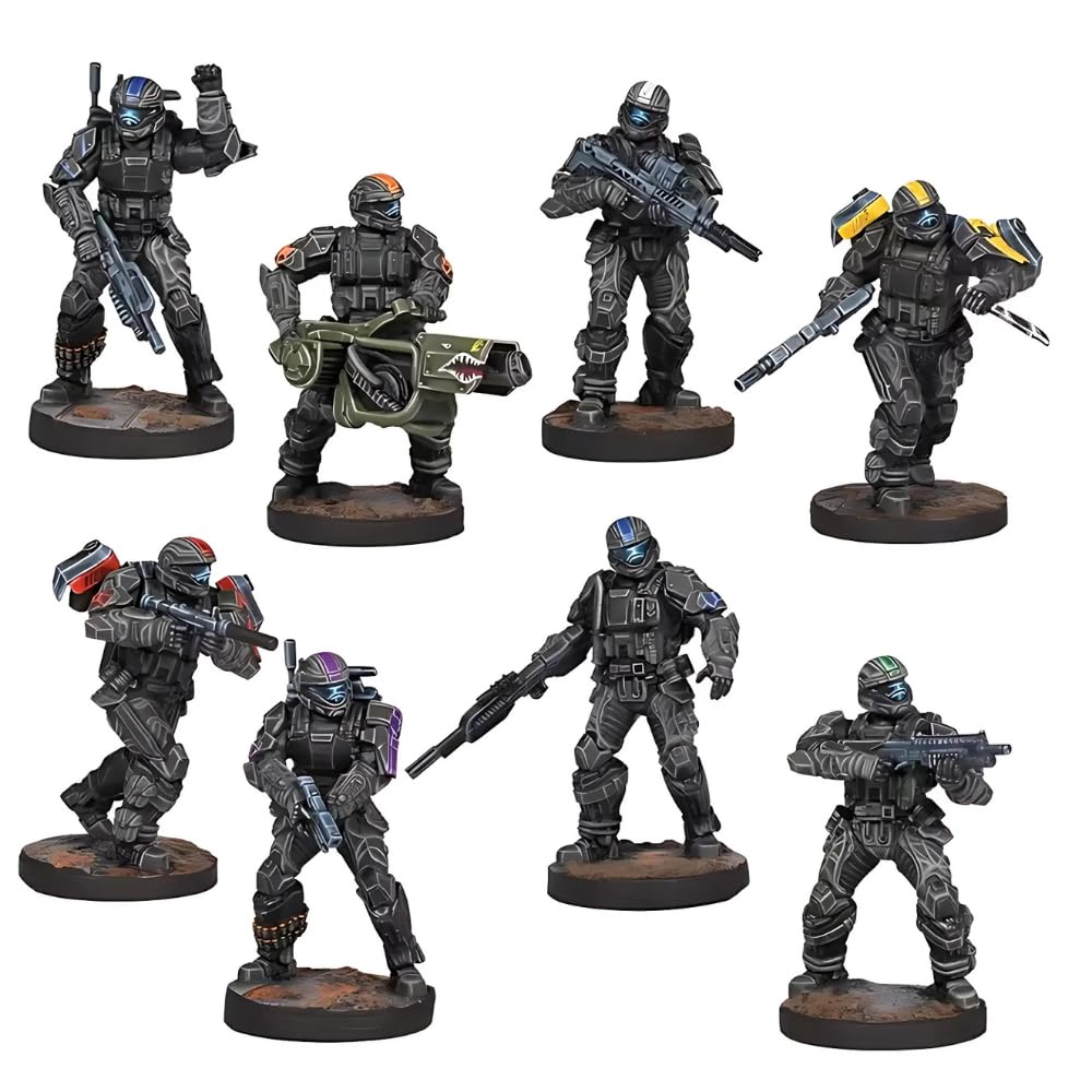 mantic Giochi, Halo: Flashpoint The Board Game - ODST Feet First Into Hell