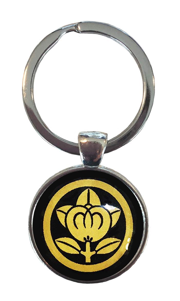 Rin (凛) Family Crest Keychain Family Crest Family Crest Key, 30 mm : Clothing, Shoes & Jewelry