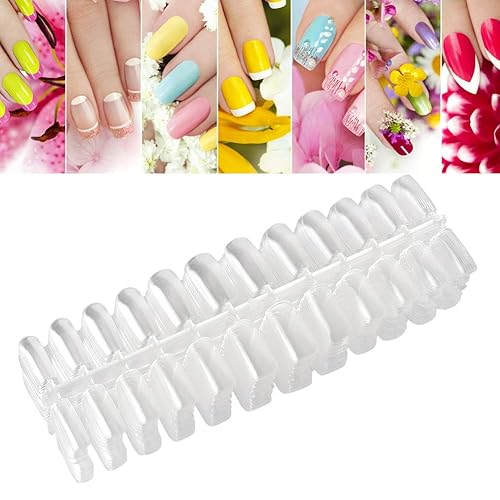 504pcs uñas falsas punta de uñas, uñas falsas uñas artificiales usables Nail Art Tip falso Nail Patch DIY herramienta de manicura profesional para