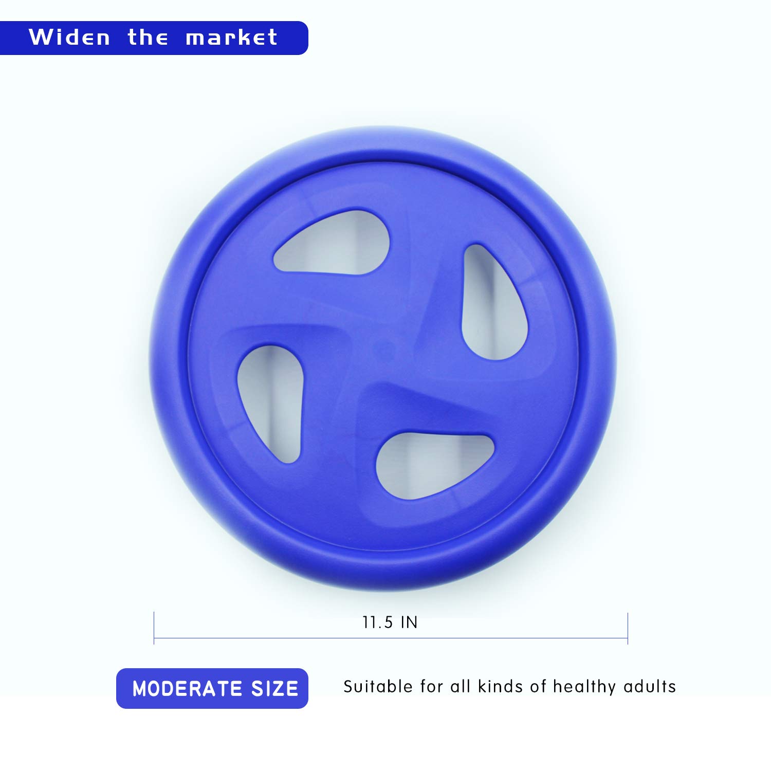Bauchroller Bauchmuskeltrainer Trainingsrad Disc Core Coaster Core Fitness Sliders Ab Workout Equipment Easy Roller mit Kniematte für Zuhause Gym