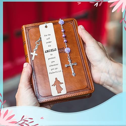 Miniatura 5 de Marcadores inspiradores para mujeres, regalos religiosos para hija, hijo, regalos de fe para mujeres, hombres, adolescentes, regalos cristianos para