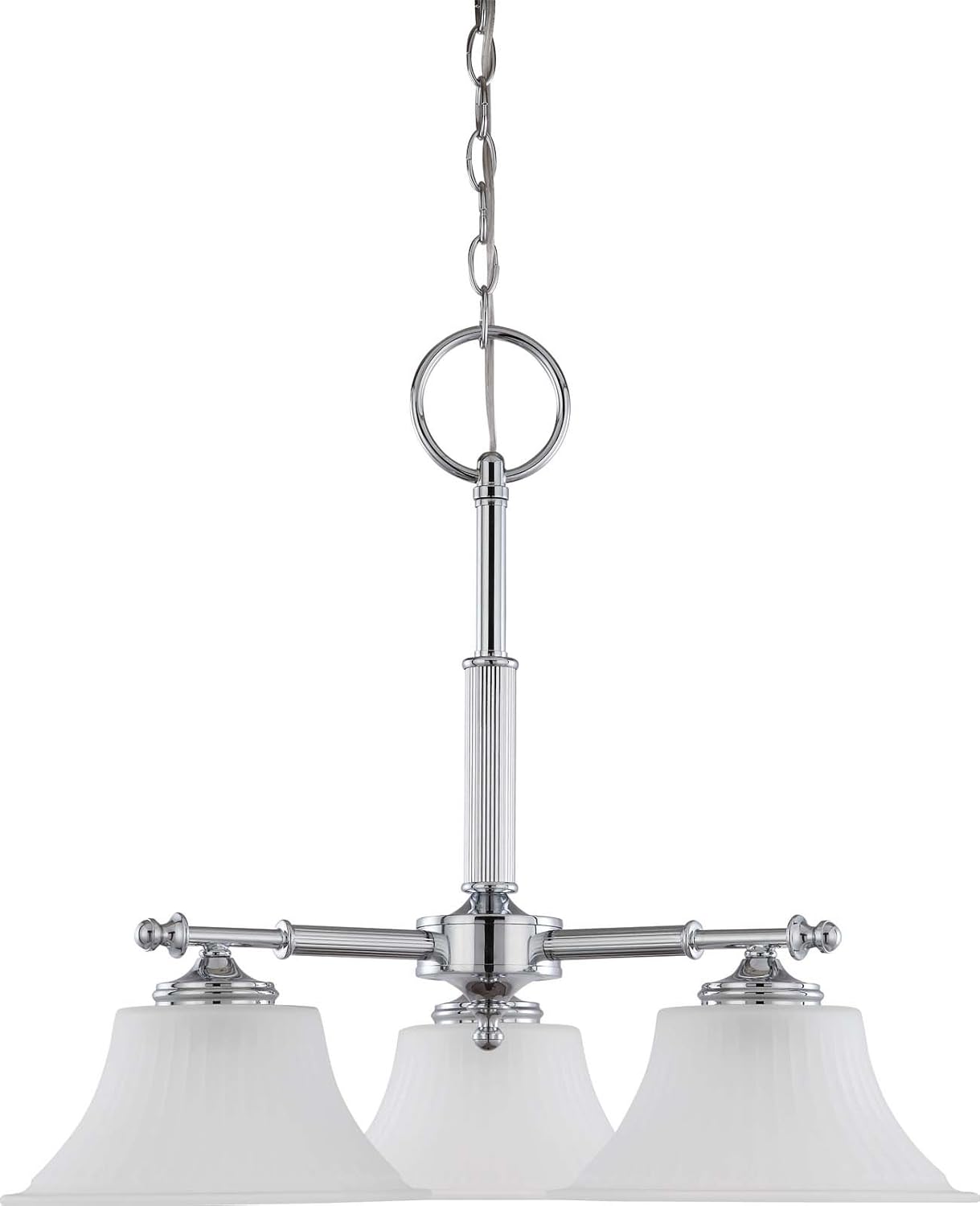 Nuvo 60/4263 Three Vanity Lighting Fixture, 3Lt, Polished Chrome