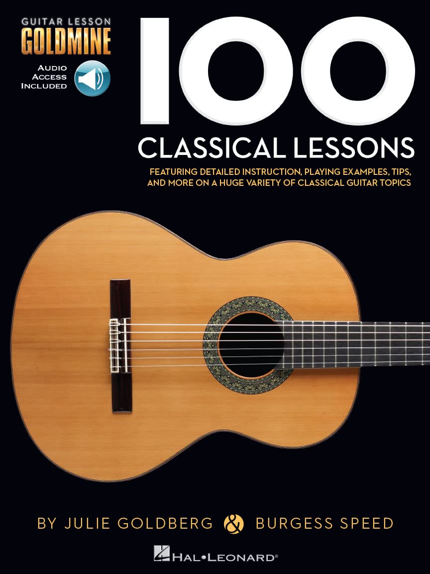 100 classical lessons guitare +enregistrements online