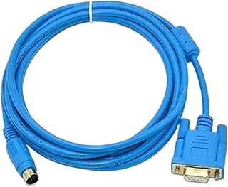 FBS-232P0-9F Suitable FBS B1Z MU MA MC Series Programming Cable PC-FBS Download Cable RS232 Adapter FBS232P09F(Blue-Magnetic Ring,3 metre)