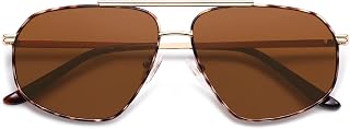 Retro Hexagon Aviator Sunglasses for Women Men Trendy Vintage UV400 Protection Shades SJ1200
