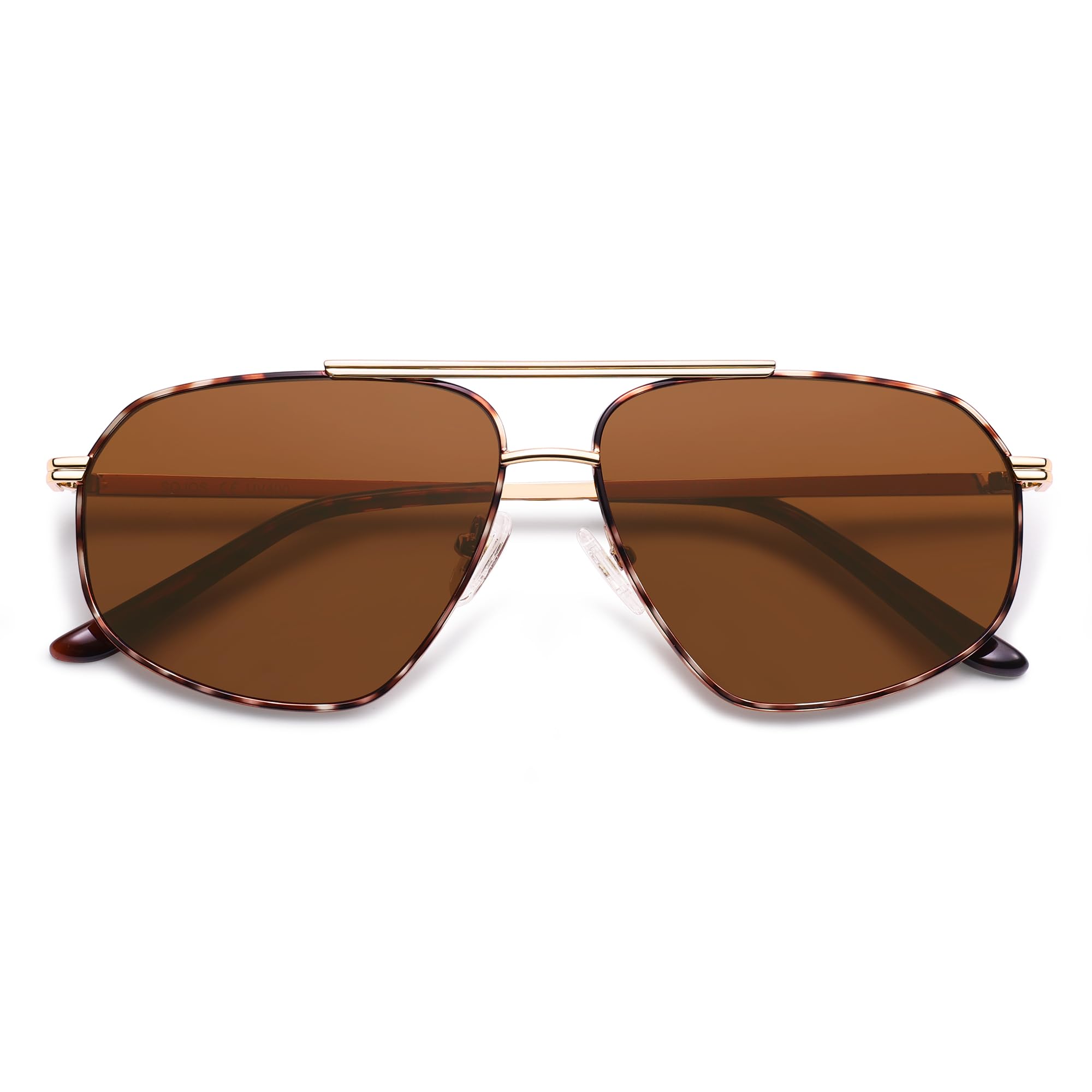 Sojos Retro Hexagon Aviator Sunglasses For Women Men Trendy  display picture 1