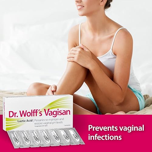 Miniatura 3 de Vagisan Pesarios de ácido láctico Dr. Wolff's, salud vaginal diaria e higiene íntima, previene infecciones, 2 x 7 piezas