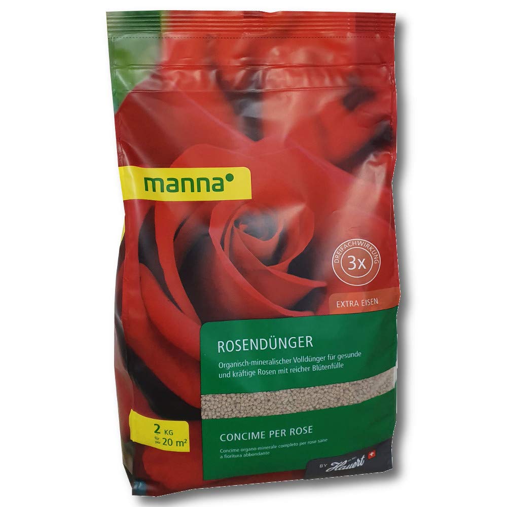 Hauert Manna Engrais pour Rose 2 kg Rosiers Grimpants