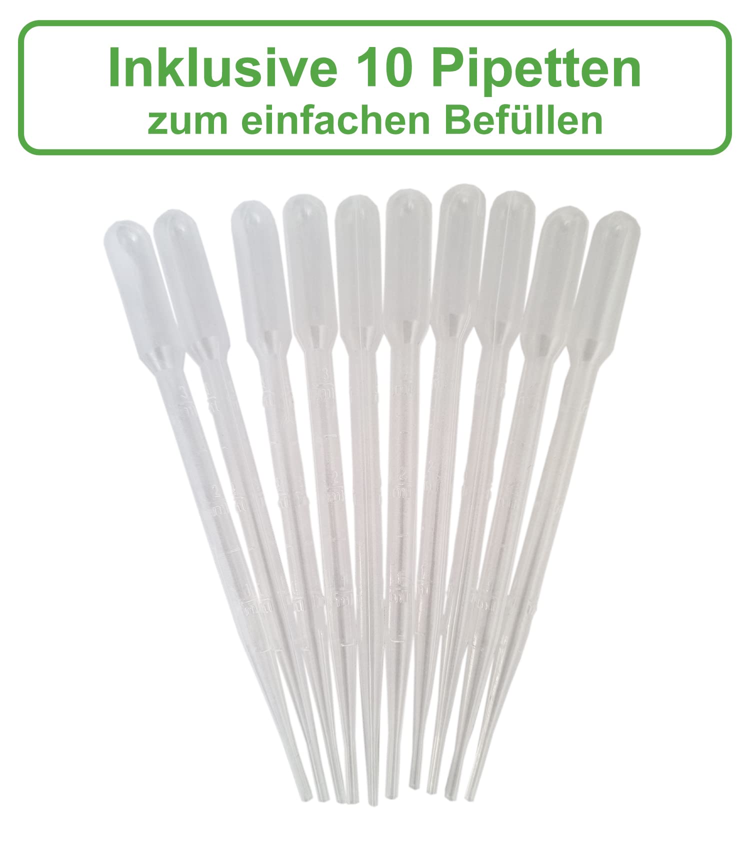 Produktbild von Zäpfchenformen 1g / 2g / 3g – Set Mit Pipetten – Made In Germany – Für Kinder & Erwachsene