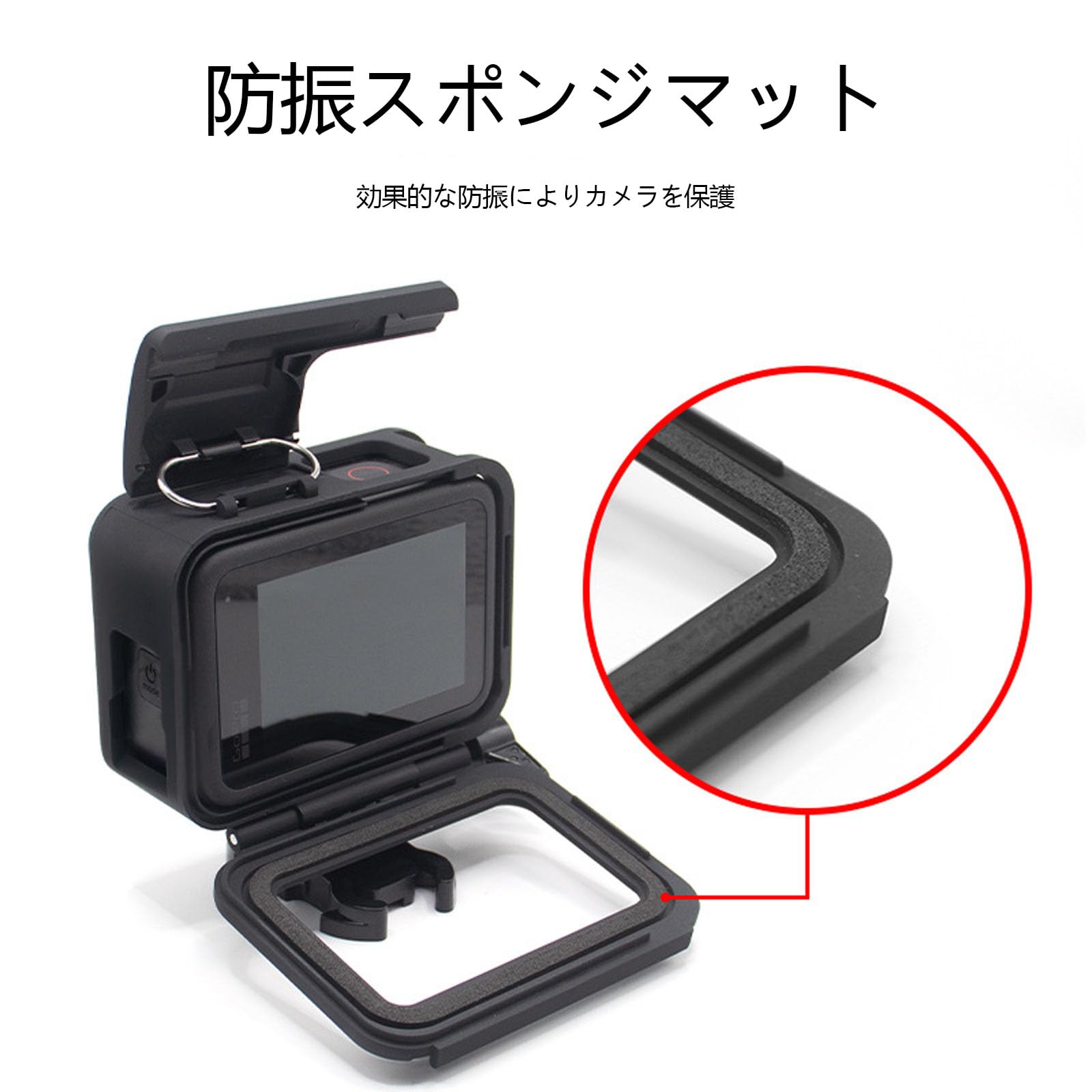 Amazon | SZSL GoPro Hero 5/6/7アクションカメラ保護フレーム