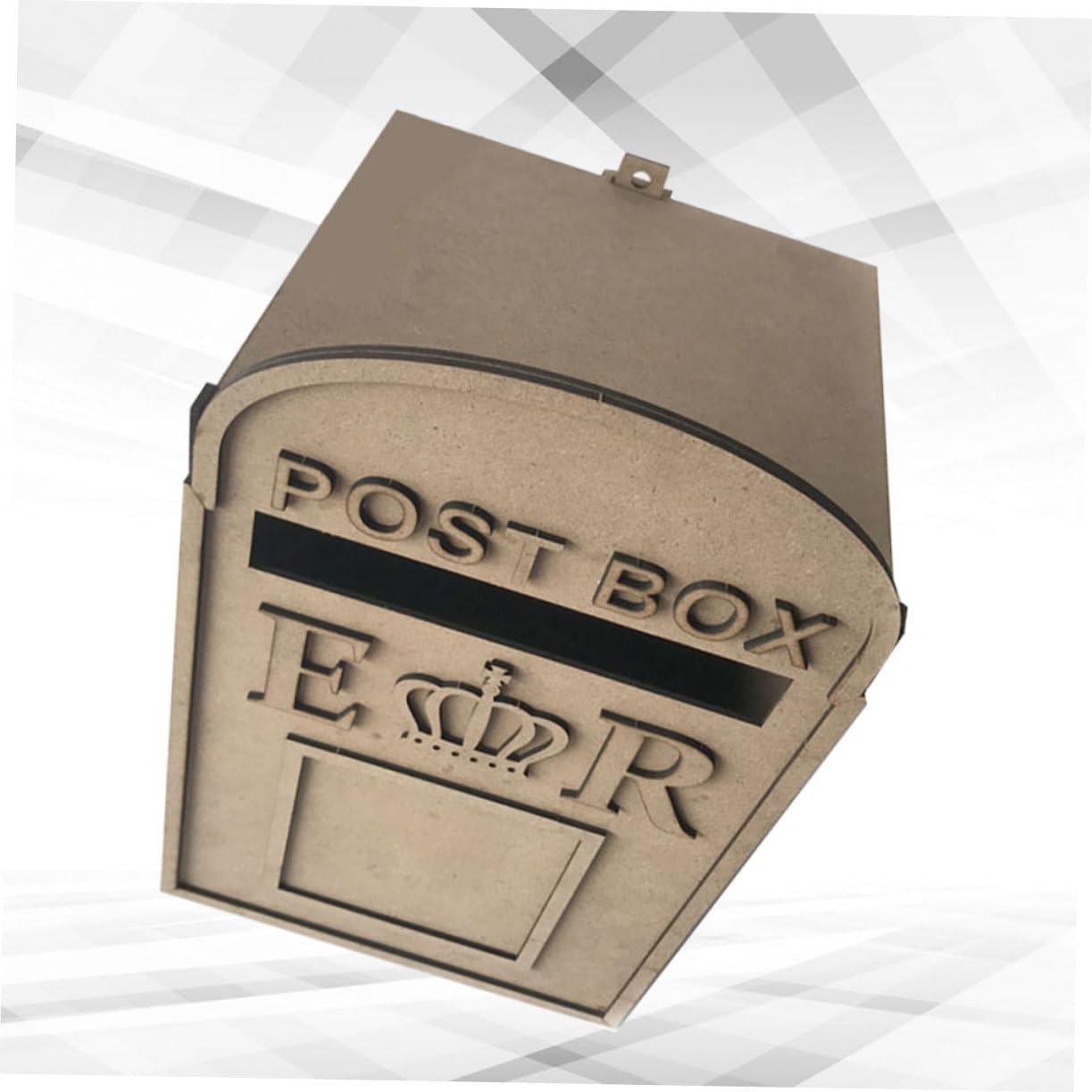 PRETYZOOM 1Stk Hochzeitsgeschenkbox Hochzeitskartenbox Hochzeitskarten Organizer Hochzeitskarten Aufbewahrungskiste Hochzeitskartenhalter Briefkasten zur Hochzeit Vintage-Karten Bambus