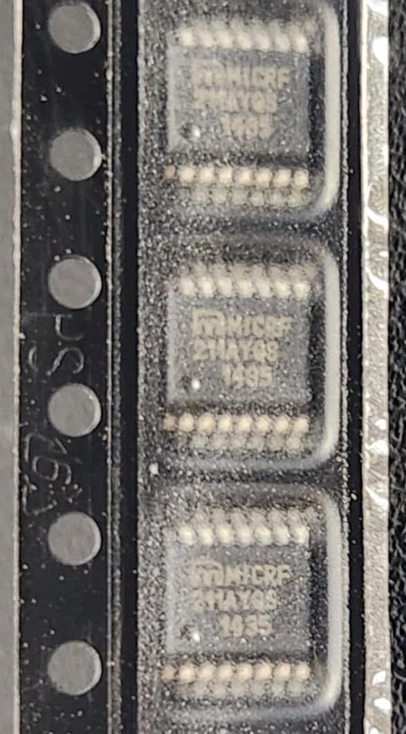 (2 PCS) MICRF211AYQSTR MICROCHIP RF RX ASK/OOK 380-450MHZ