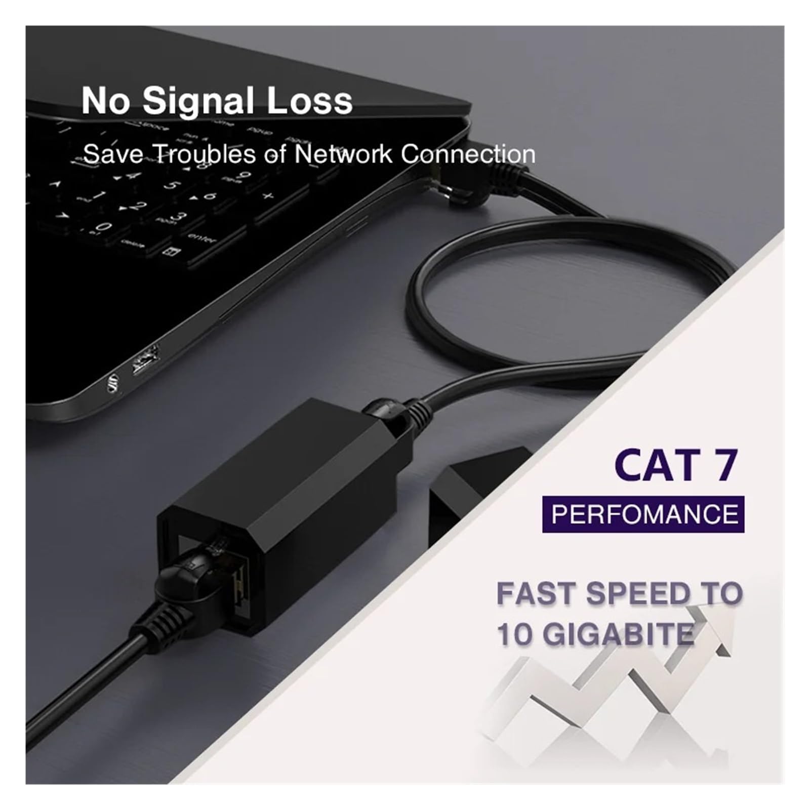 5-częściowe złącze wtykowe Ethernet Keystone Jack RJ45 (5 szt., ochrona odgromowa)