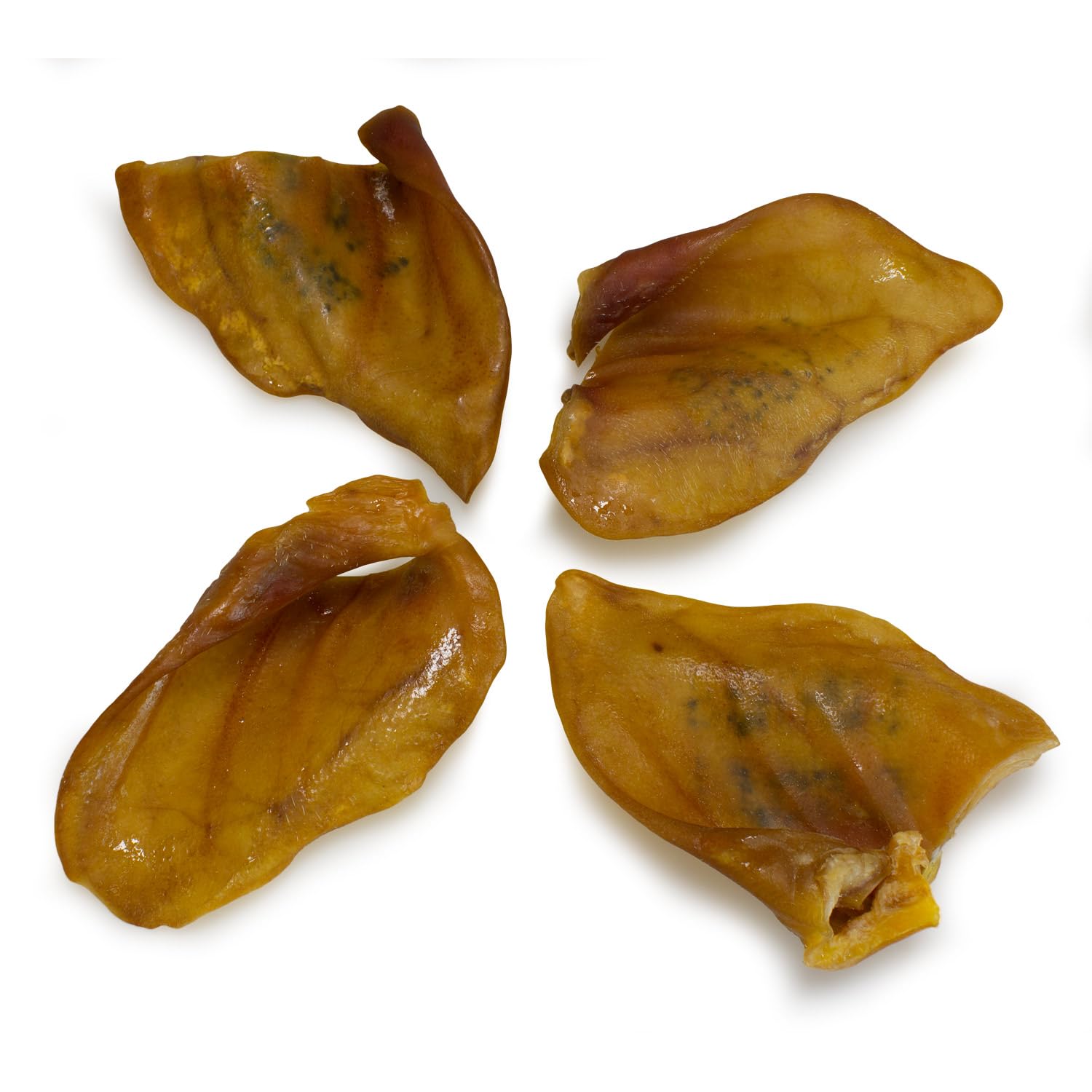 ARQUIVET - Oreja de Cerdo ibérico Extra Grande - (Bolsa 30 Unidades) - Natural Snacks para Perros