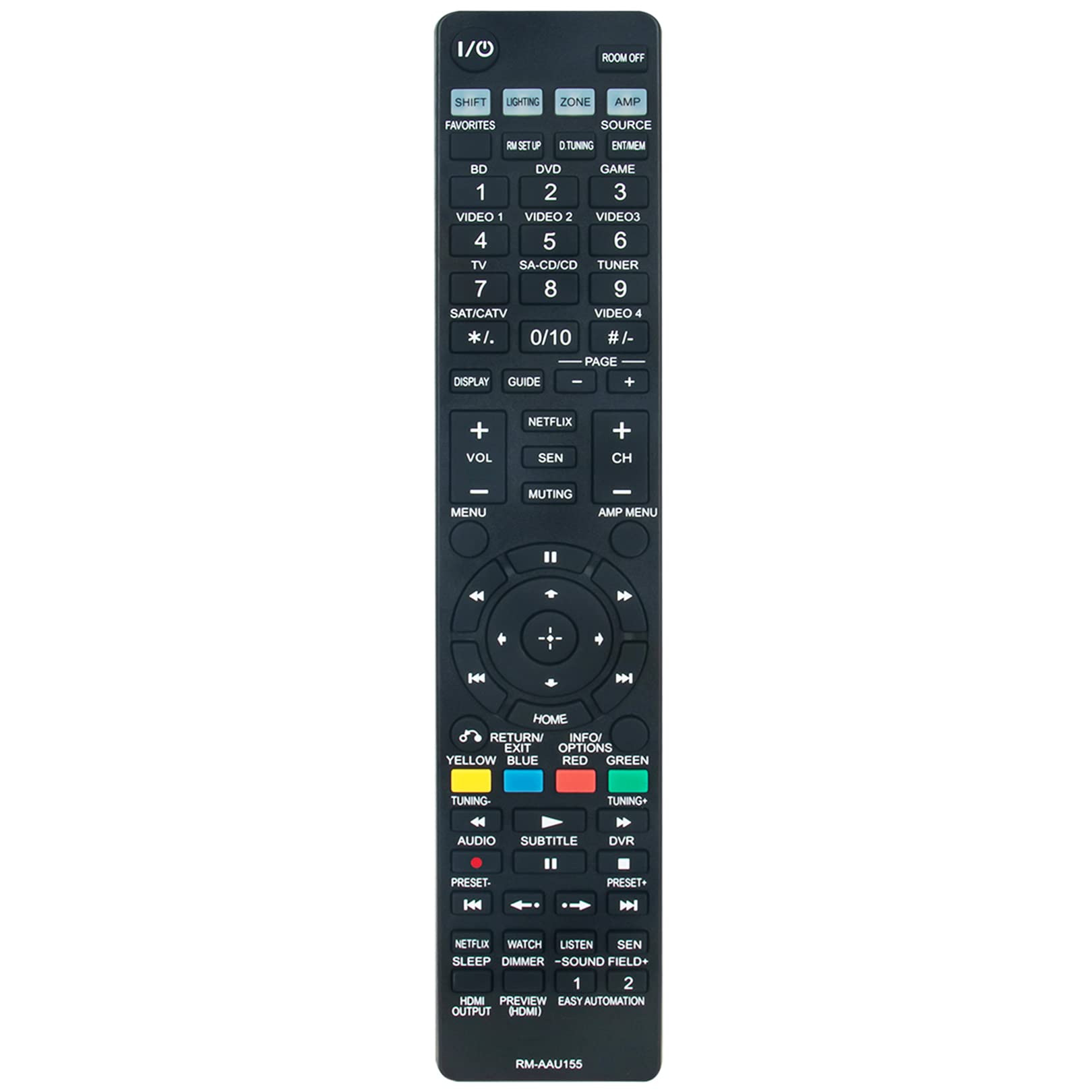 Télécommande RM-AAU155 pour récepteur AV Sony STR-DA2800ES - 4
