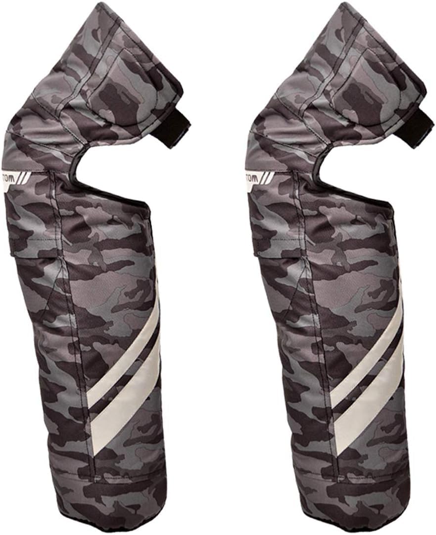 Genouillères moto contre le froid : équipement de protection motocross imperméable pour le ski