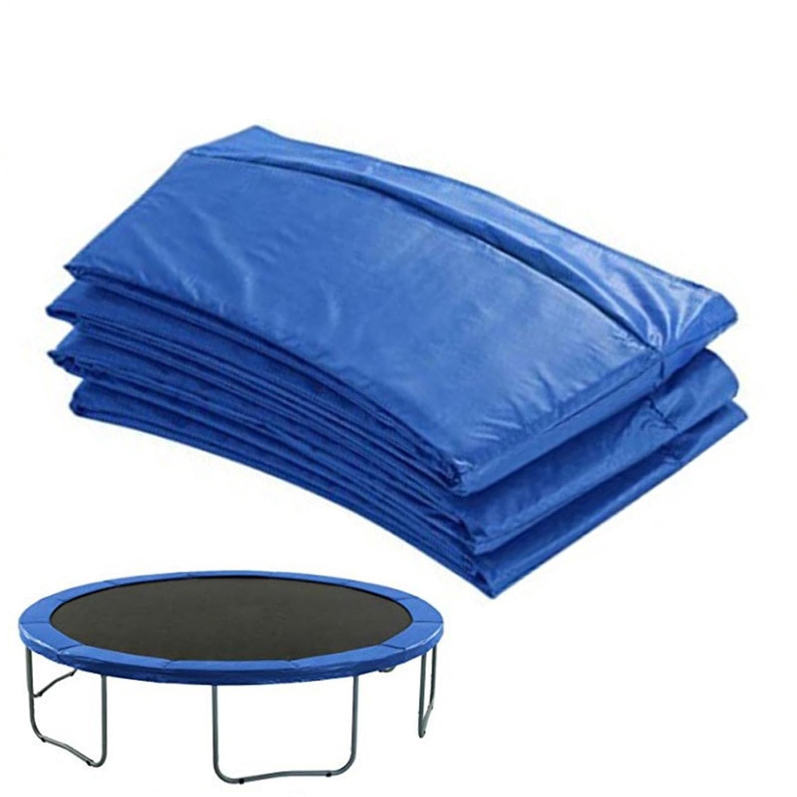 Pad di ricambio per trampolino | Copertura della molla di sicurezza del trampolino con cuscinetto del telaio,Nessun foro per palo, parti e accessori anticollisione