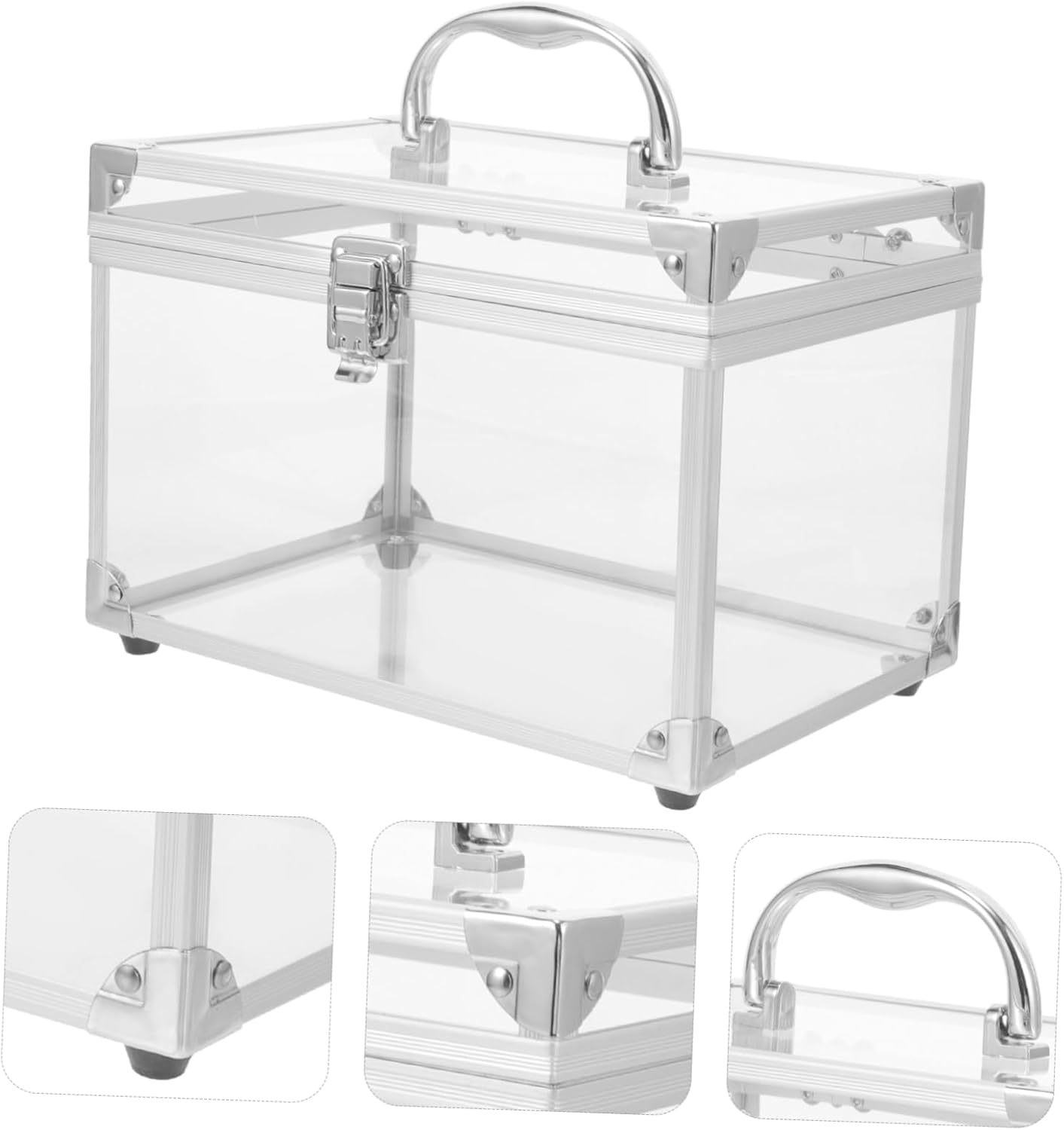 Cd Carrying Case Storage Box Lid for Dvd Organizer Disc Case for Music Lover Portable Modern Design