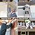 SDOER Telescoping Ladder, Collapsible Adjustable Retractable Ladder Aluminum Extension Ladder for Indoor Or Outdoor,10.5 FT