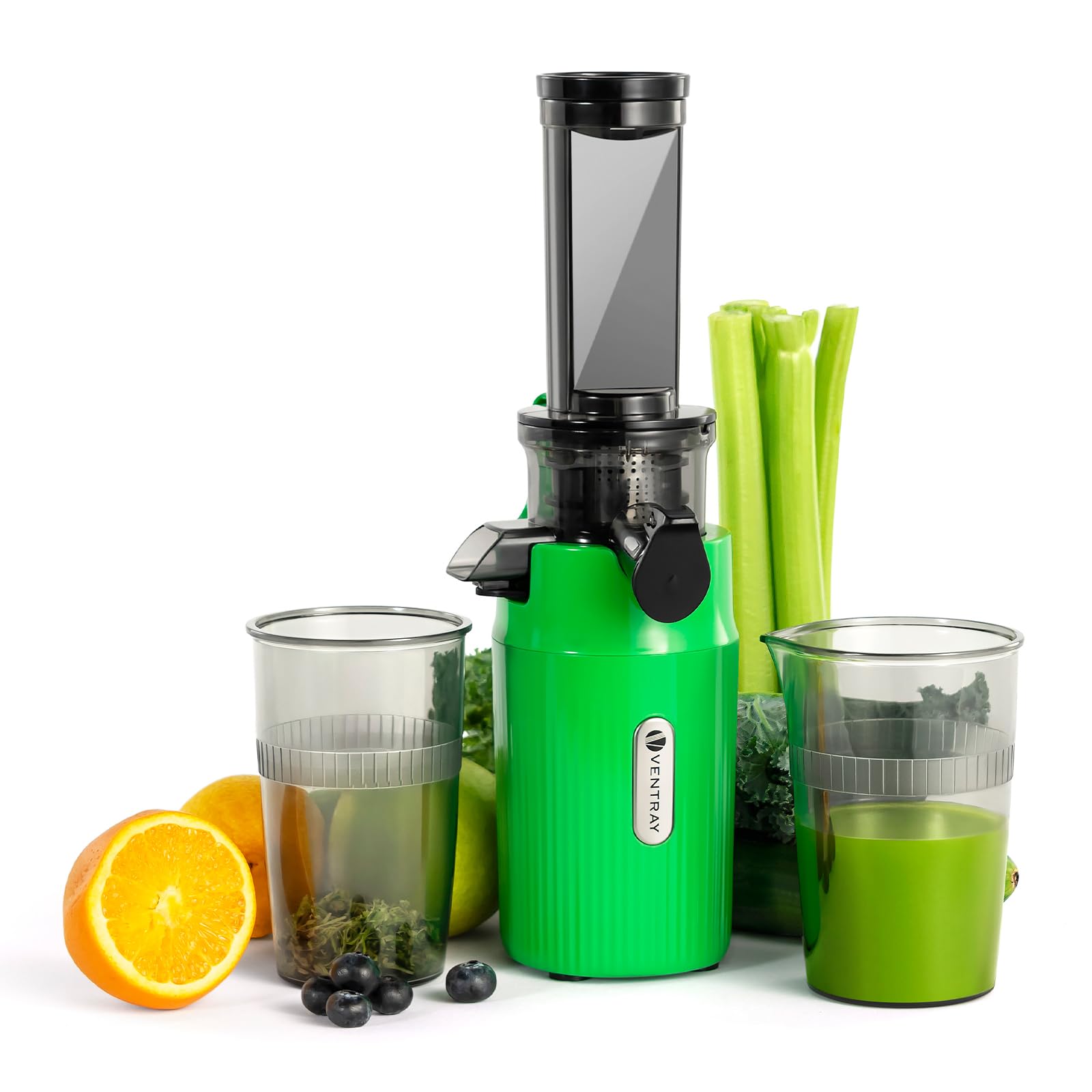 Amazon.com: Ventray Ginnie Mini Cold Press Juicer, Small Slow