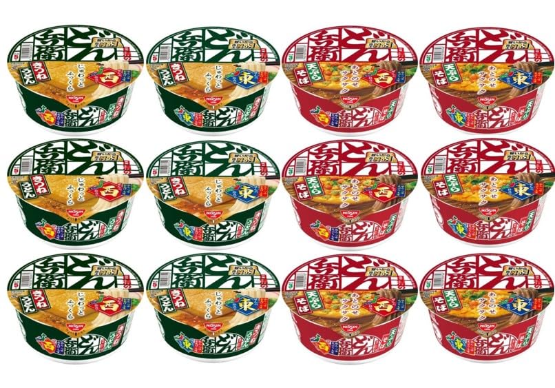 どん兵衛　カップ麺　4種類　詰め合わせ　セット 楽天市場】【 選べる セット！】 日清食品 どん兵衛 詰め合わせ