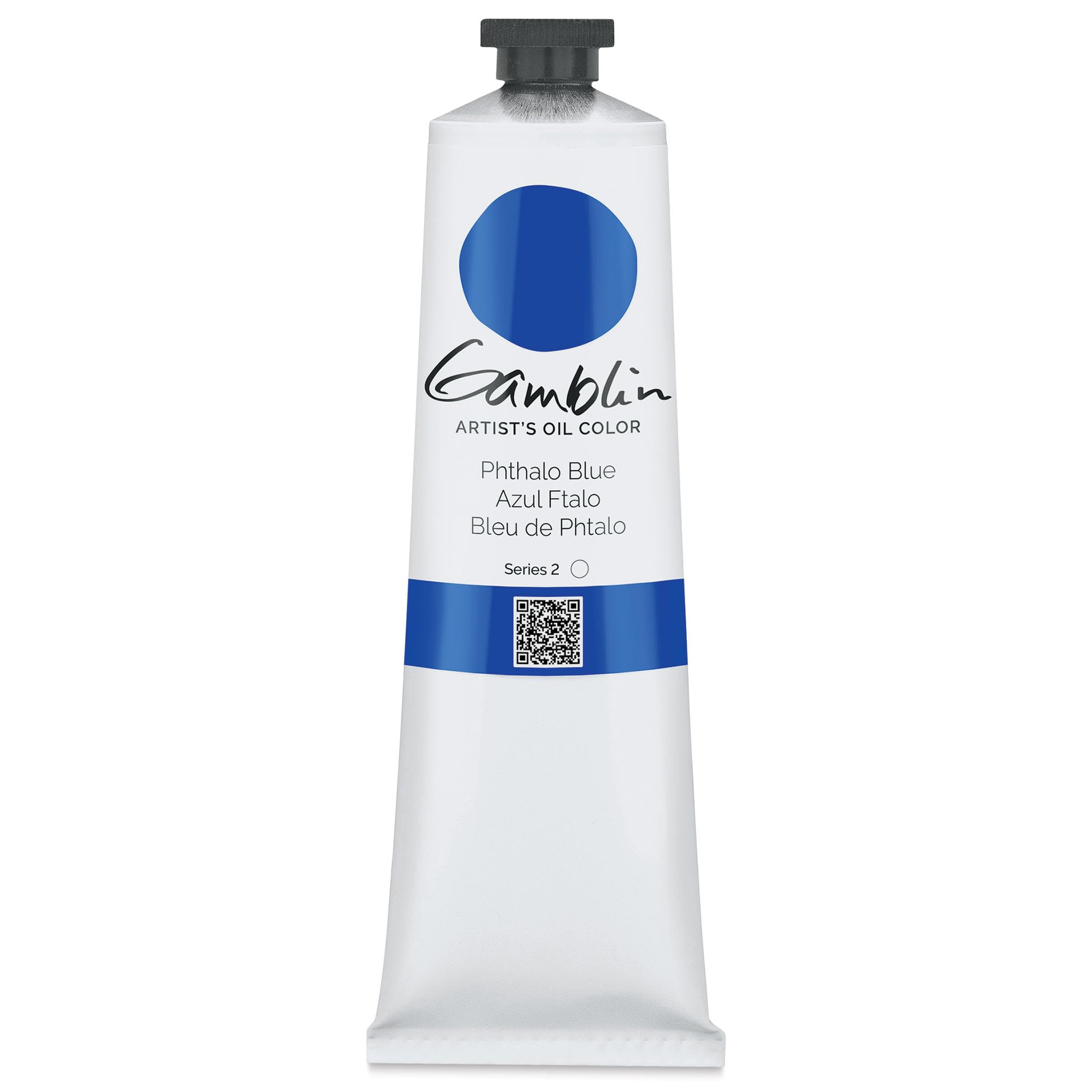 Gamblin Artist Oil Color - Phthalo Blue - 150 ml Tube