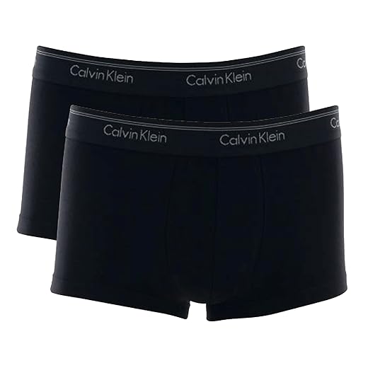 Kit 2 Cuecas Calvin Klein Low Rise Trunk Boxer Cotton