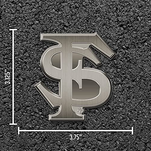 Image of NCAA Standard Antique Nickel Auto Emblem for Car /Truck /SUV