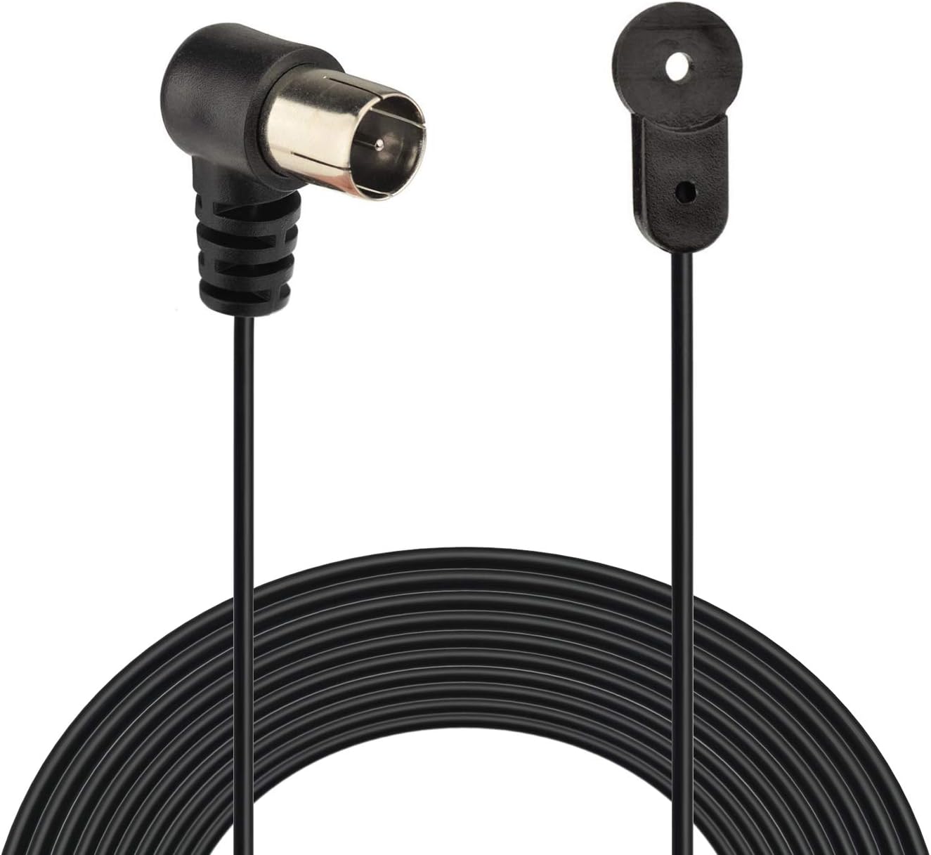 Bingfu FM Antenna Indoor Dipole Antenna F Adapter 75ohm Unbal Weave Aerial