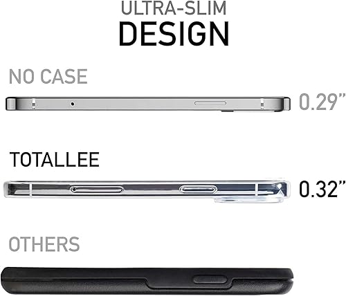Miniatura 2 de totallee Funda transparente para iPhone 13, cubierta delgada ultra delgada y minimalista para Apple iPhone 13 (2021) (transparente)