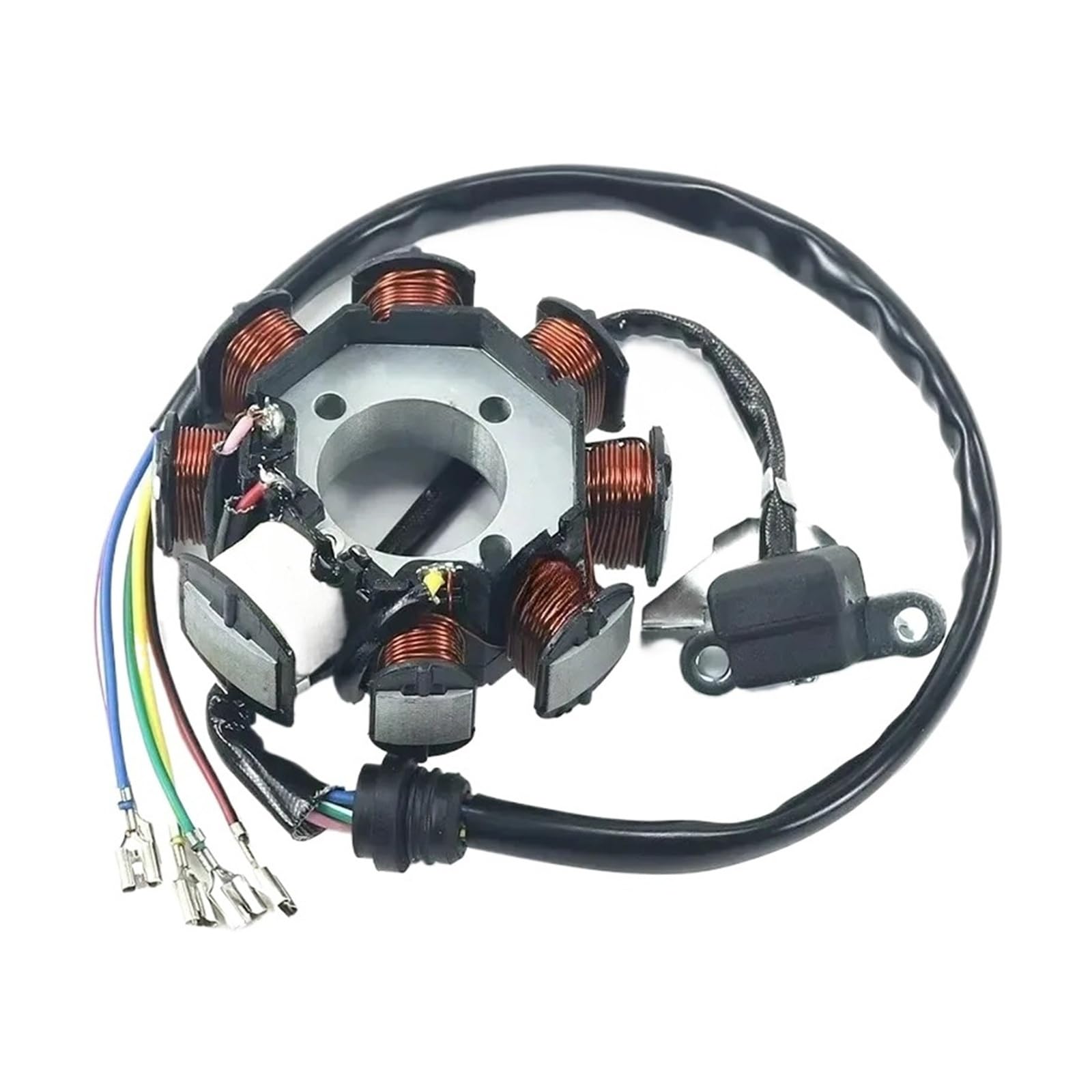 Uniwersalna cewka do motorowera odpowiednia do cewek 8-biegunowych, stojan zapłonowy 50 cm³, system GY6 150