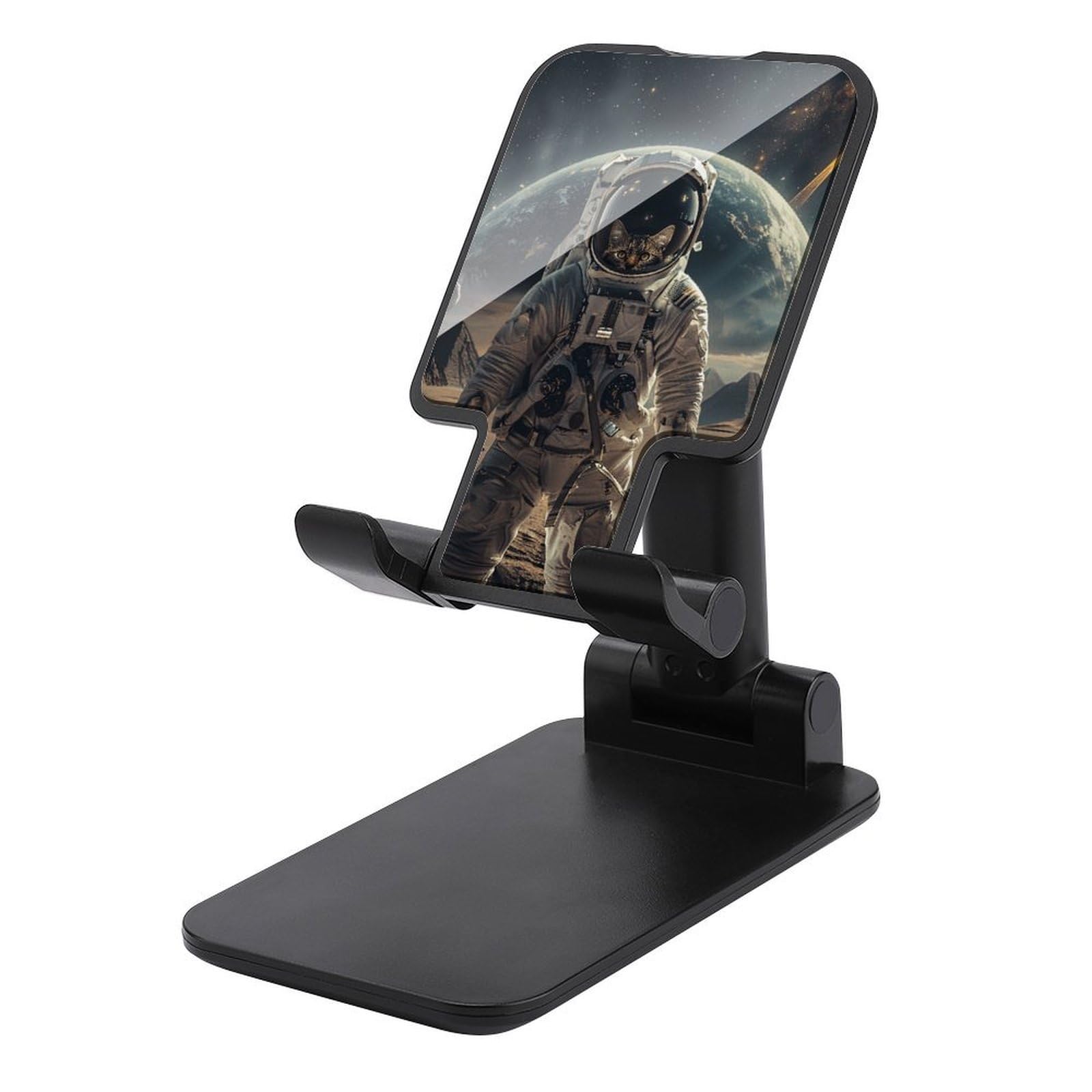 Support de téléphone chat astronaute pliable et réglable multi-angle - 7