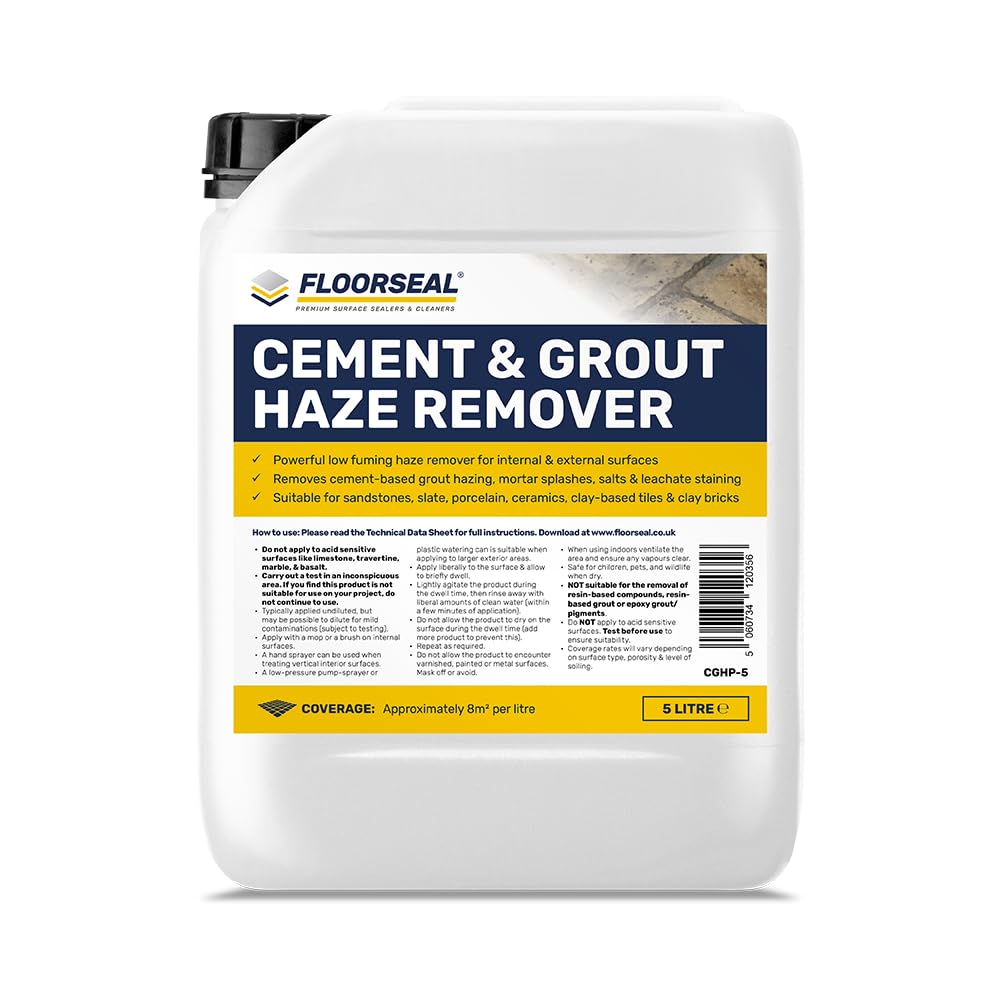 Cement & Grout Haze Remover (5 Litre)