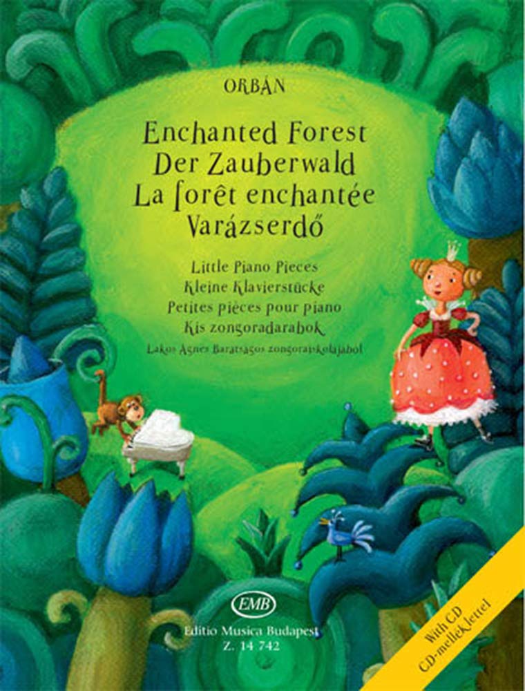Enchanted Forest (Piano Solo with Free Audio CD) (English, German and French Edition)