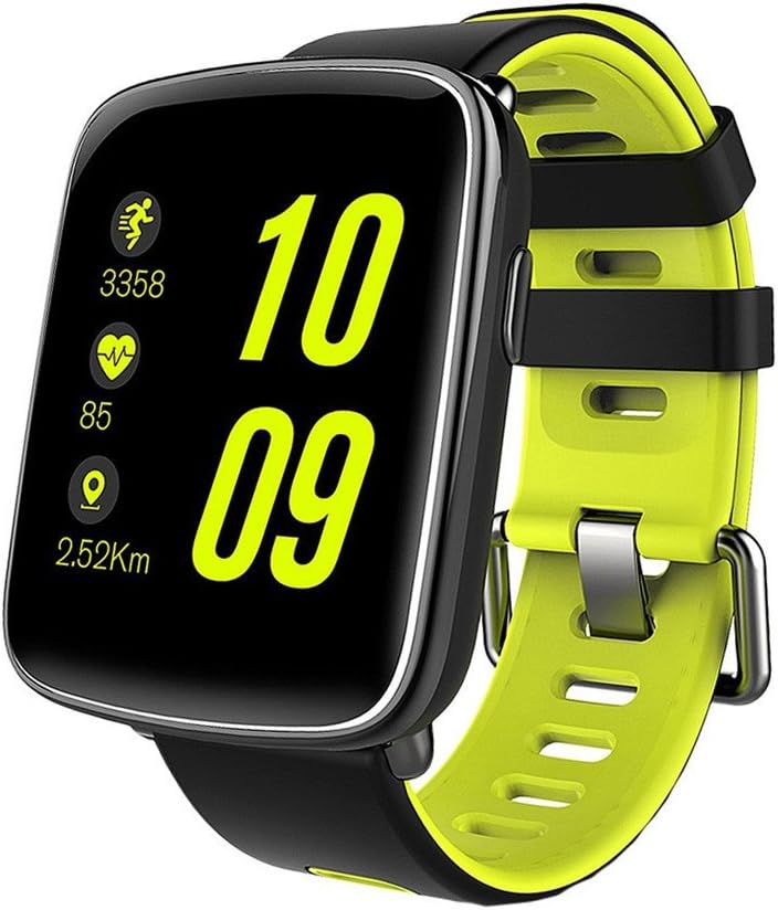 Activity Tracker Watch TECKEPIC Heart Rate Monitors Step Calorie Counter Wristband Sleep Monitor Smart Bracelet Fitness Tracker Bluetooth Smartwatch for Android IOS Smartphones (IP67,Rose Gold) (Green)