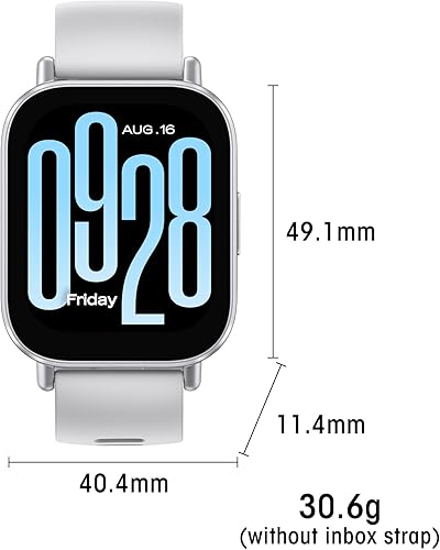 Miniatura 2 de XIAOMI Redmi 5 Active Smart Watch, reloj deportivo de contador de pasos para mujeres y hombres con pantalla LCD grande de 2 pulgadas, 140 modos